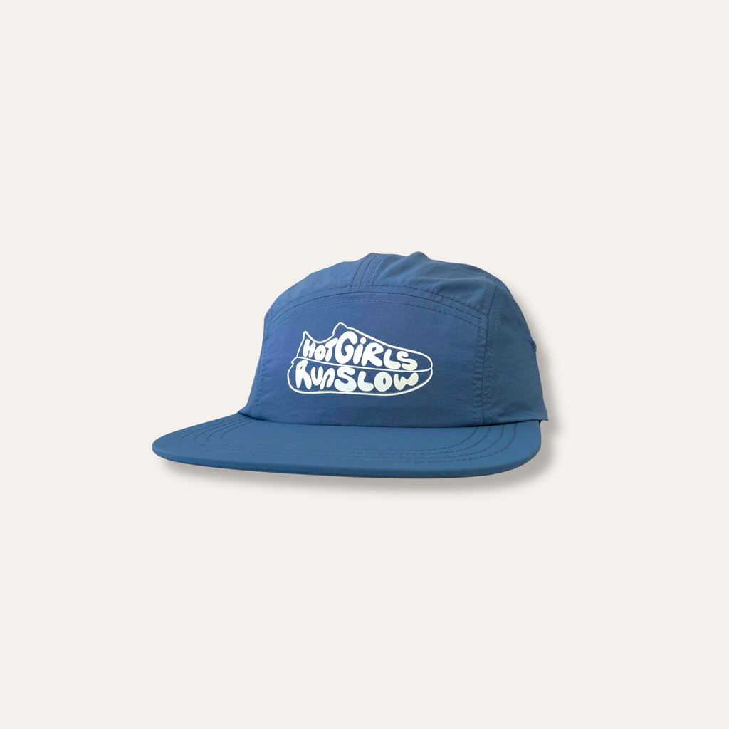 nylon camper hat - teal