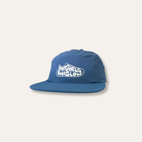 nylon camper hat - teal
