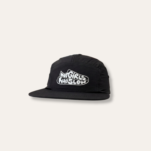 nylon camper hat - black
