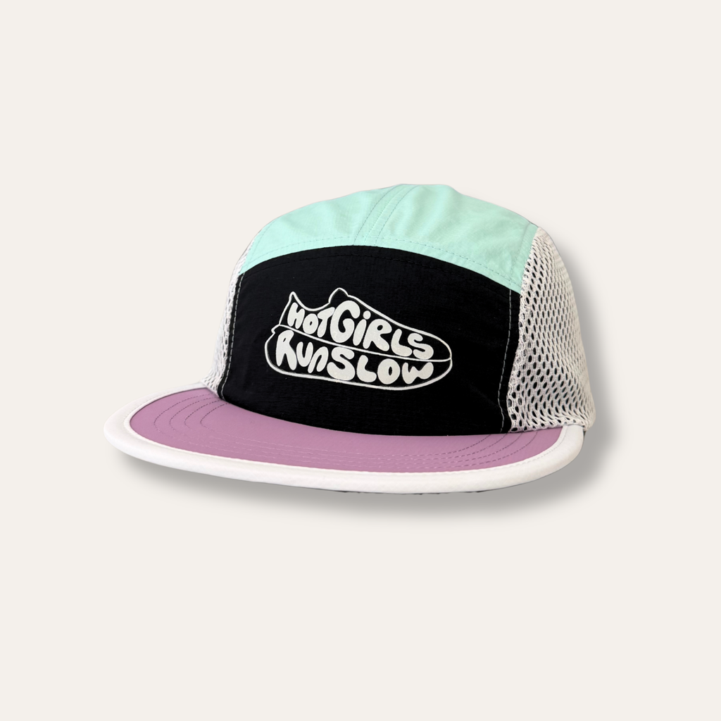 nylon mesh camper hat - multi